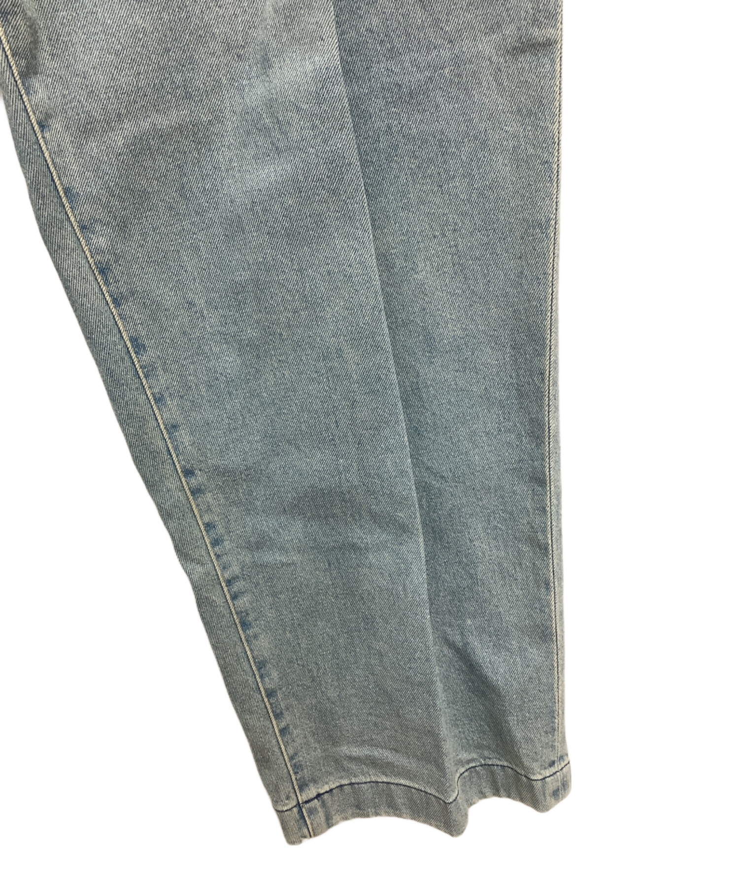 中古・古着通販】NEON SIGN (ネオンサイン) Wide denim Slacks ”Used
