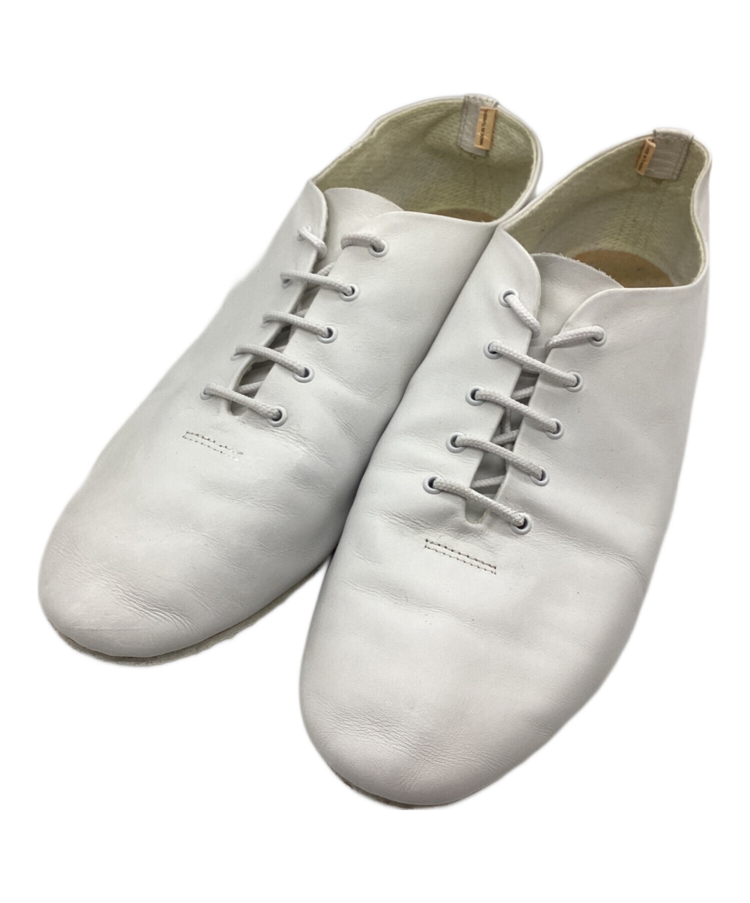 【3/8までの出品】美品　Repetto ホワイト ジャズシューズ　サイズ41 中古・古着通販】Repetto (レペット) シューズ jazz ホワイト サイズ
