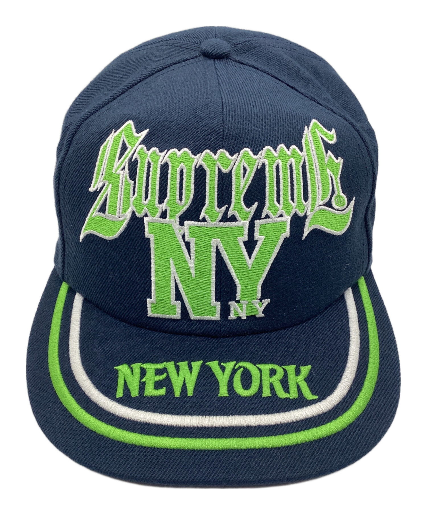 中古・古着通販】Supreme (シュプリーム) キャップ NEW YORK 6-PANEL