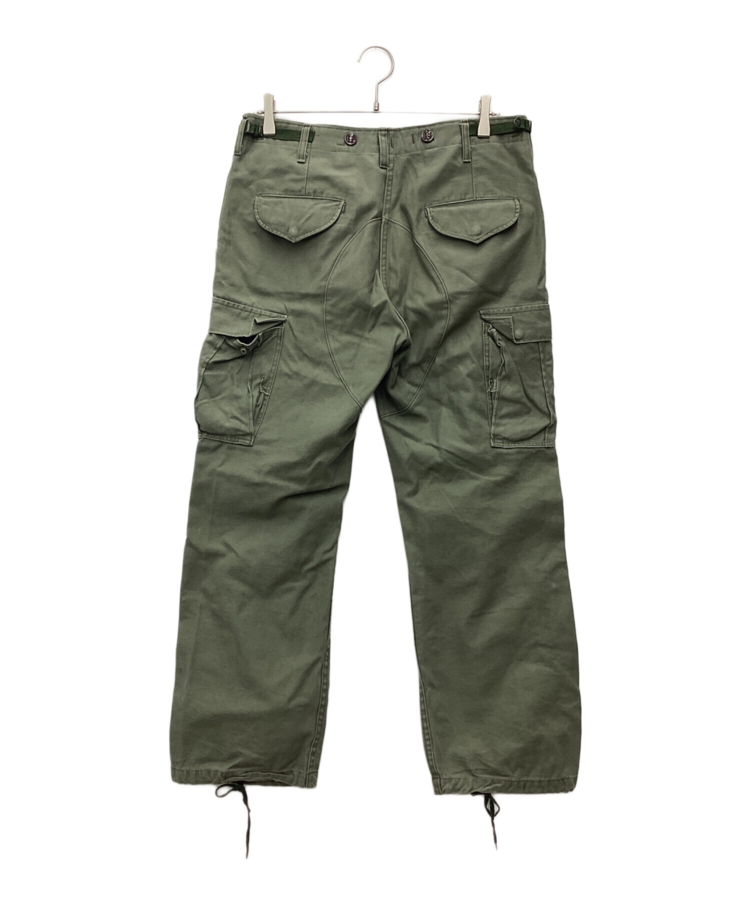80's vintage ミリタリー カーゴパンツ オリーブドラブ 中古・古着通販】Military (ミリタリー) フィールドカーゴパンツ 推定