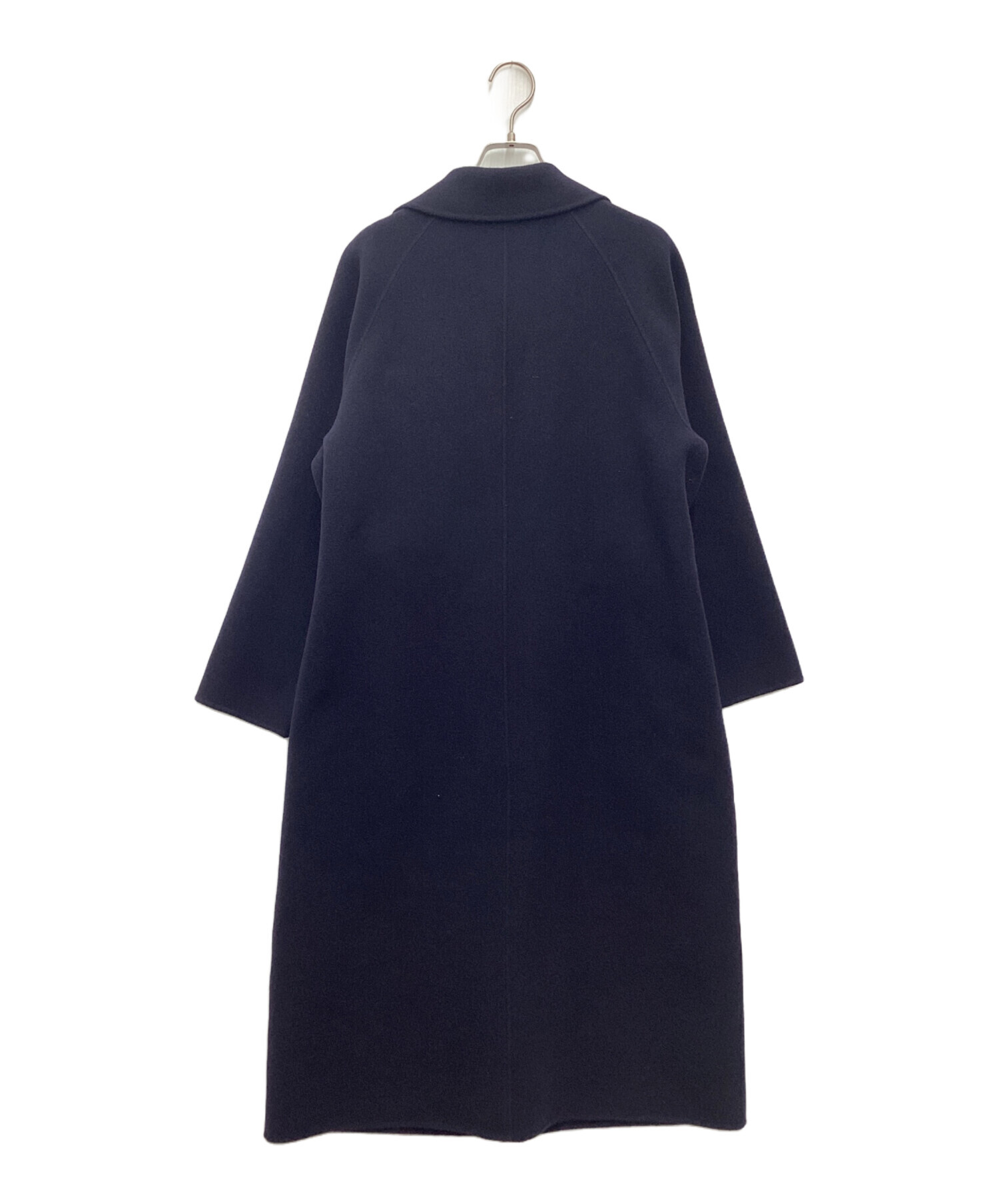 中古・古着通販】SOEJU (ソージュ) ウールリバーローブコート ネイビー