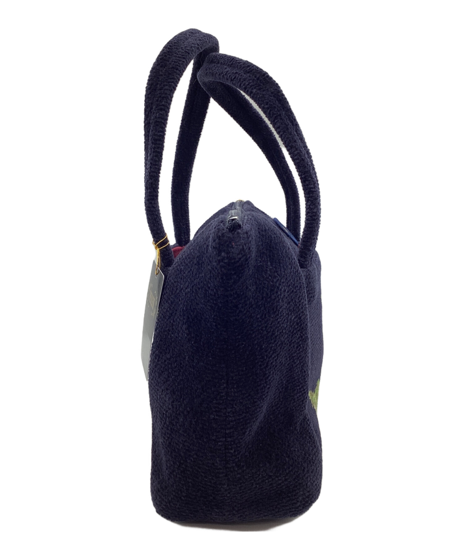 中古・古着通販】FEILER (フェイラー) ハンドバッグ ネイビー 