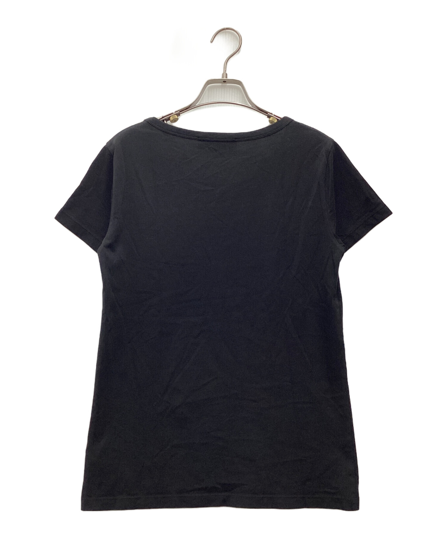 ヴィヴィアン 半袖ブラウス 半袖カットソー 黒 size３ 中古・古着通販】Vivienne Westwood (ヴィヴィアンウエストウッド
