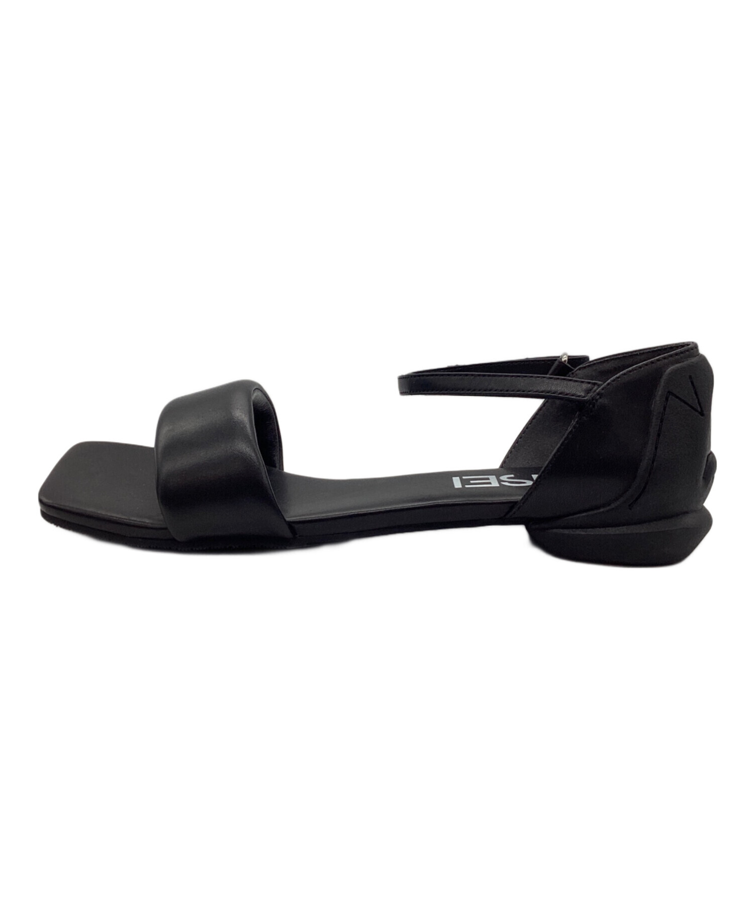 中古・古着通販】SHISEI (シセイ) PADDED SANDALS サンダル ブラック