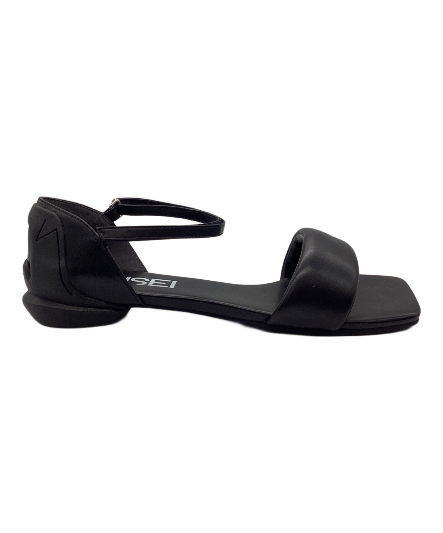 未使用 SHISEI PADDED SANDALS 36.5 サンダル ブラック 中古・古着通販】SHISEI (シセイ) PADDED SANDALS サンダル ブラック