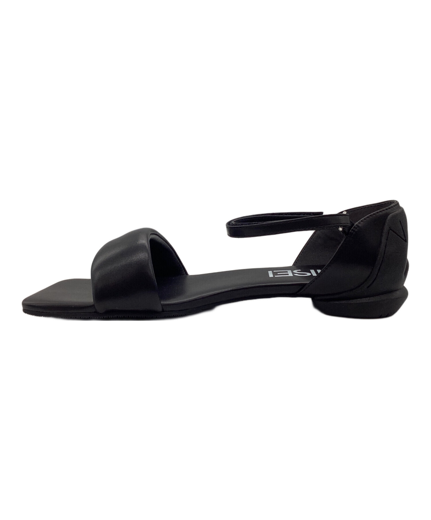 中古・古着通販】SHISEI (シセイ) PADDED SANDALS サンダル ブラック
