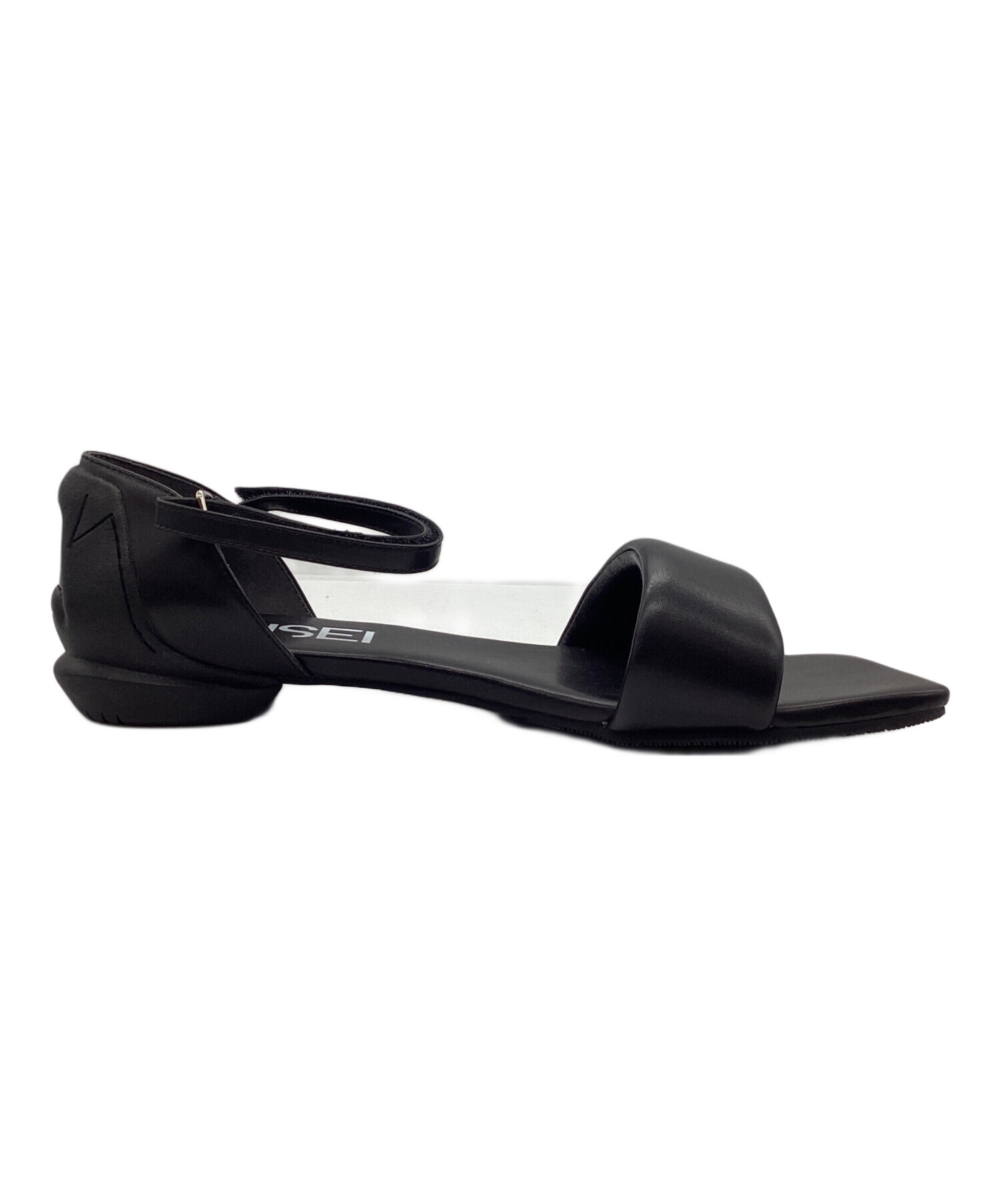 中古・古着通販】SHISEI (シセイ) PADDED SANDALS サンダル ブラック