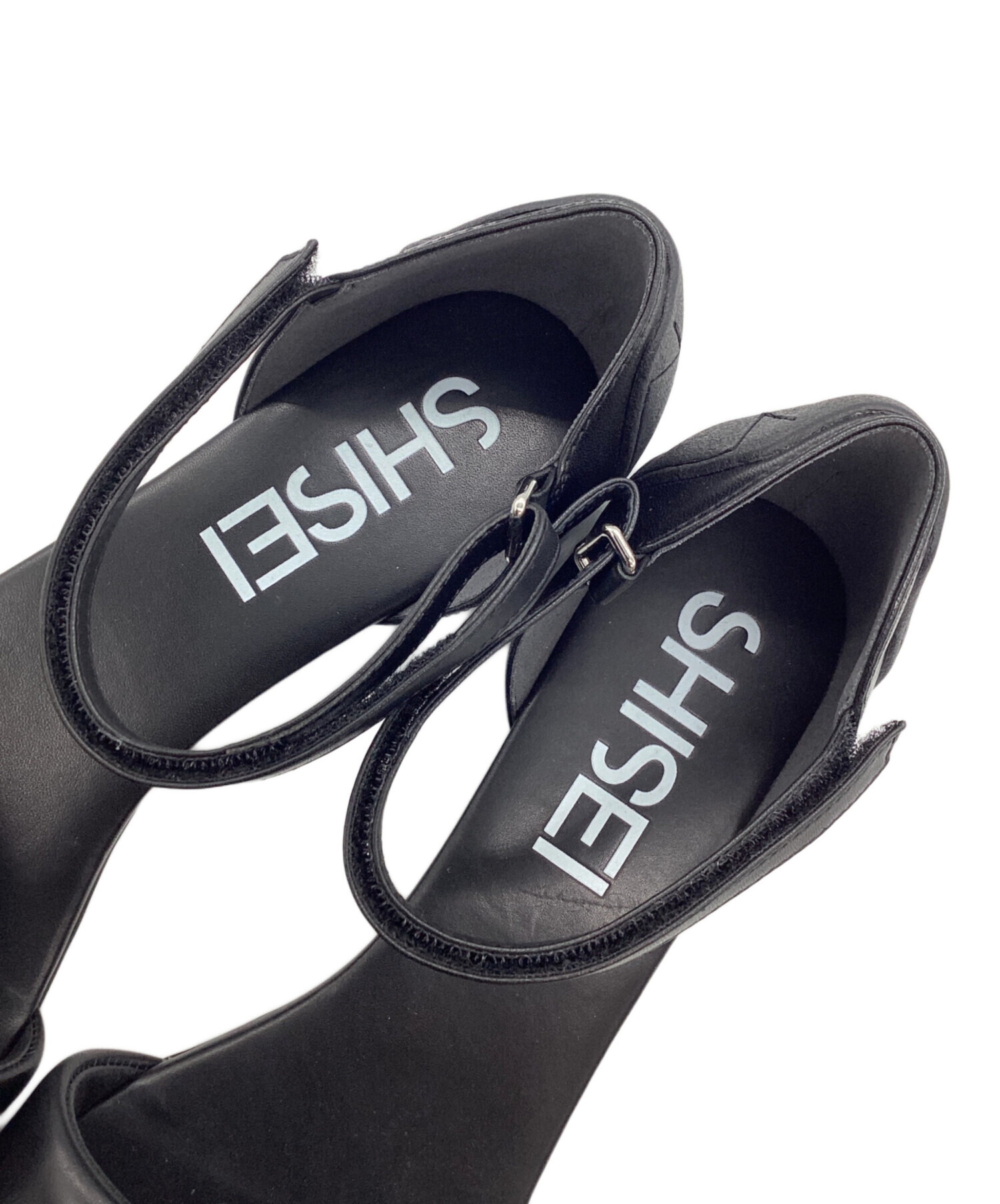 中古・古着通販】SHISEI (シセイ) PADDED SANDALS サンダル ブラック