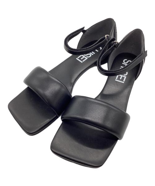 中古・古着通販】SHISEI (シセイ) PADDED SANDALS サンダル ブラック