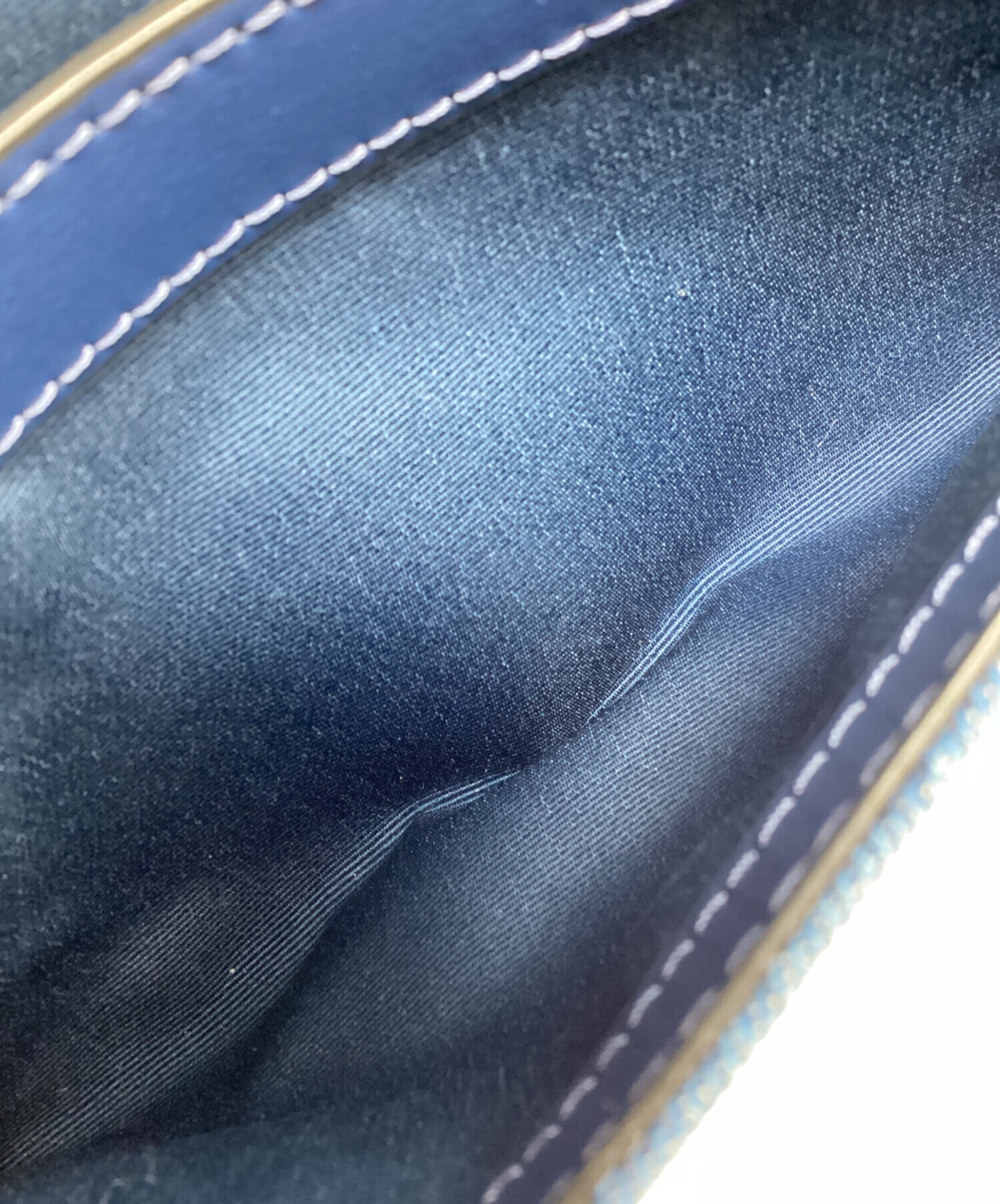 中古・古着通販】COACH (コーチ) ヘイリーフラップ 2wayバッグ ブルー