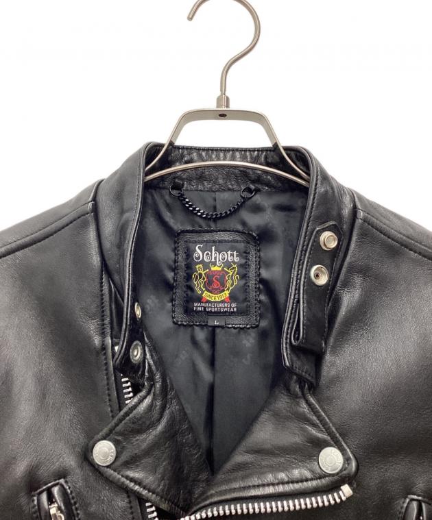中古・古着通販】Schott (ショット) シープレザー ダブルブレスト