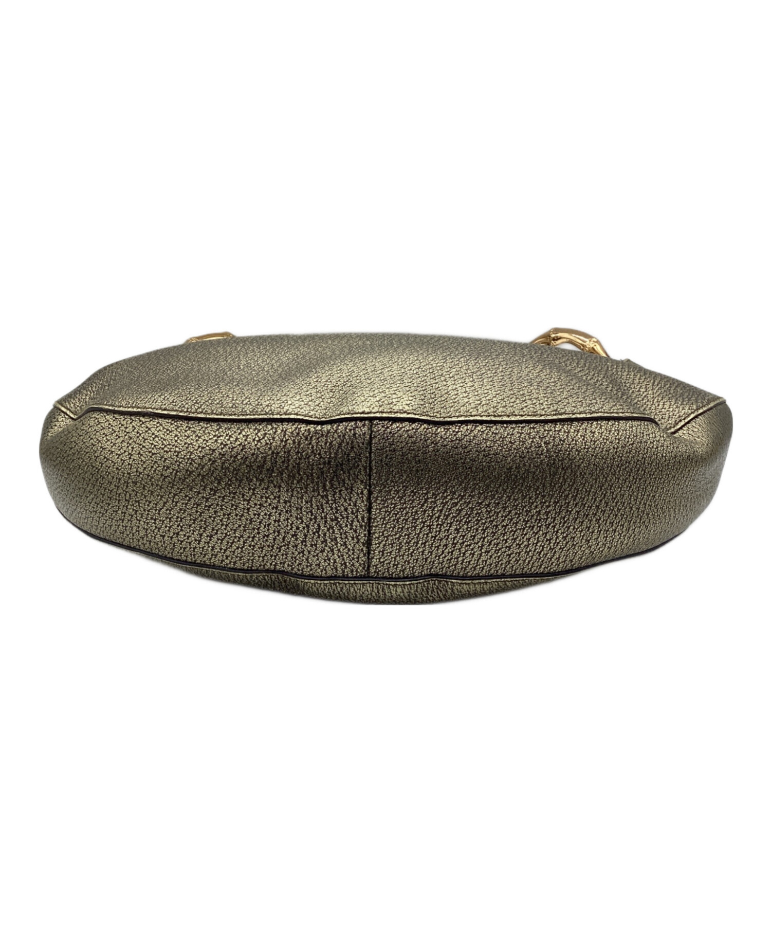 【専用】GUCCI ショルダーバッグ ワンショルダー 肩掛け レザー ゴールド 中古・古着通販】GUCCI (グッチ) ワンショルダーバッグ ゴールド