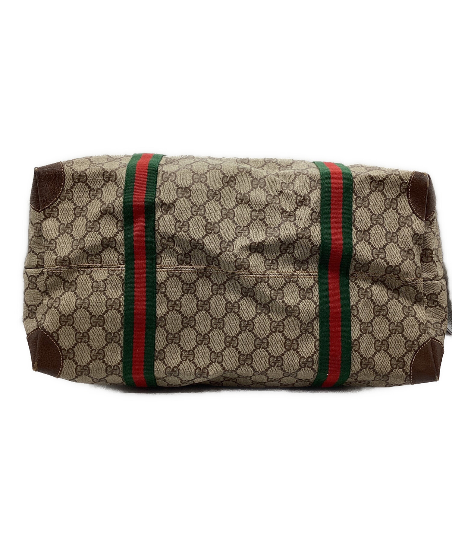 中古・古着通販】GUCCI (グッチ) ボストンバッグ ブラウン｜ブランド