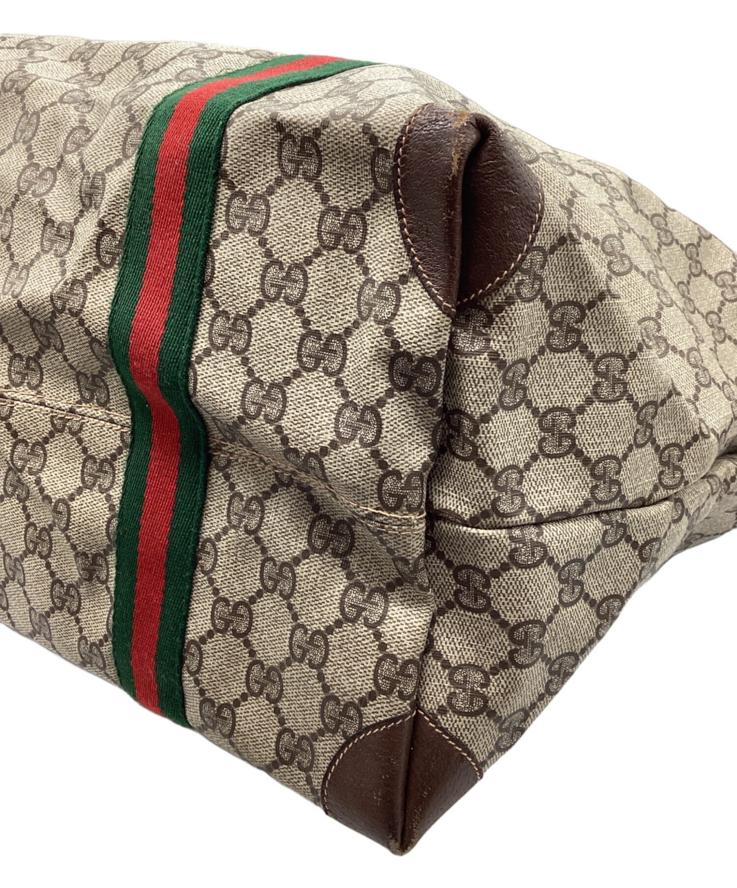 中古・古着通販】GUCCI (グッチ) ボストンバッグ ブラウン｜ブランド