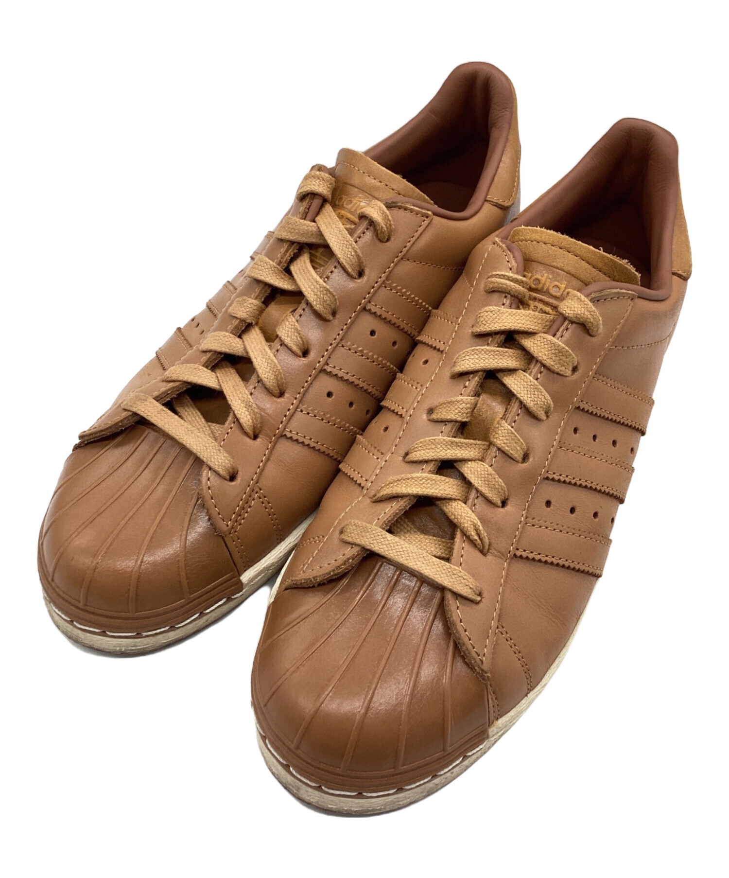  SUPERSTAR 80s WT ブラウン　新品未使用 中古・古着通販】adidas originals (アディダスオリジナル) Superstar