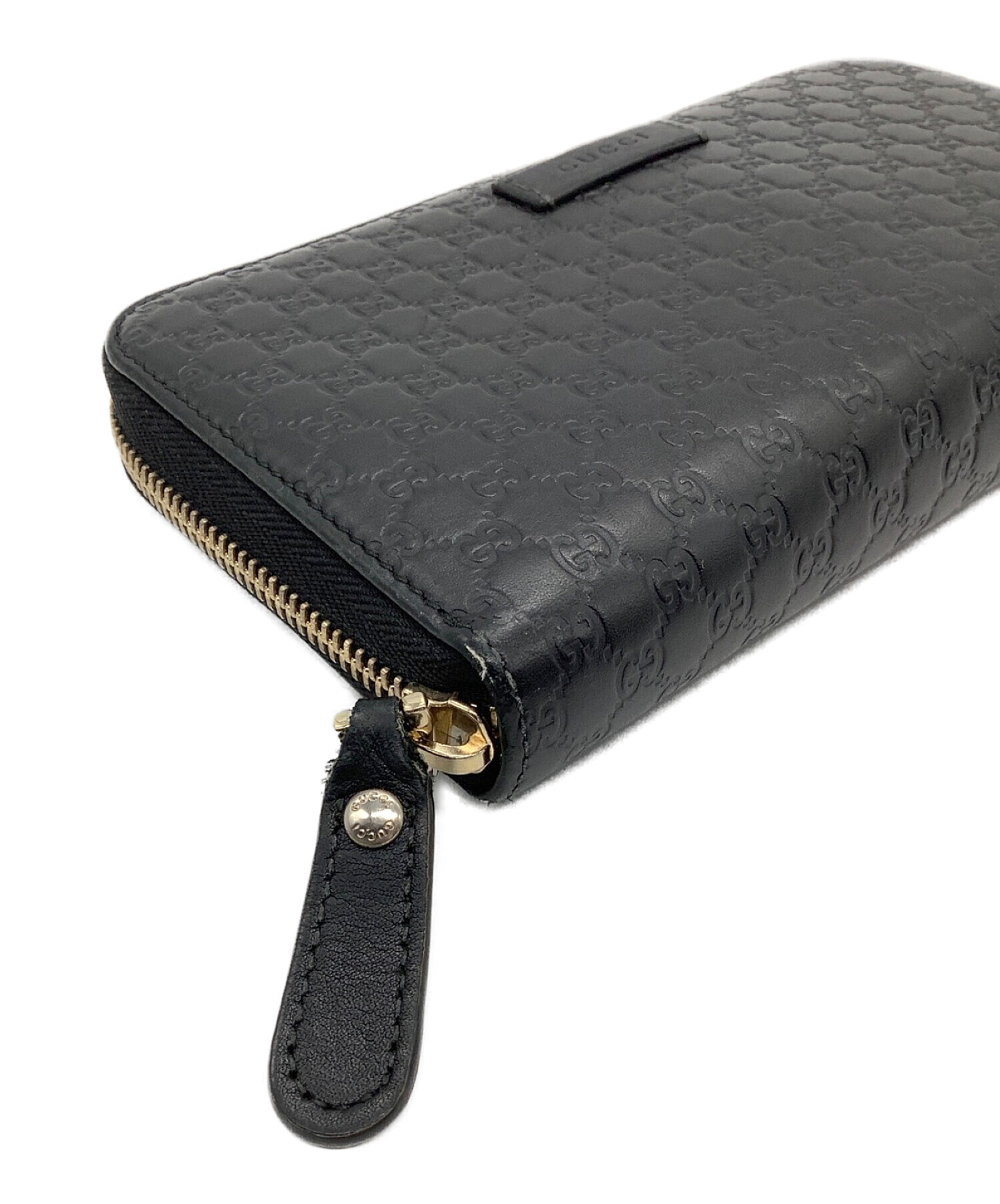 中古・古着通販】GUCCI (グッチ) ラウンドファスナー長財布 マイクロ