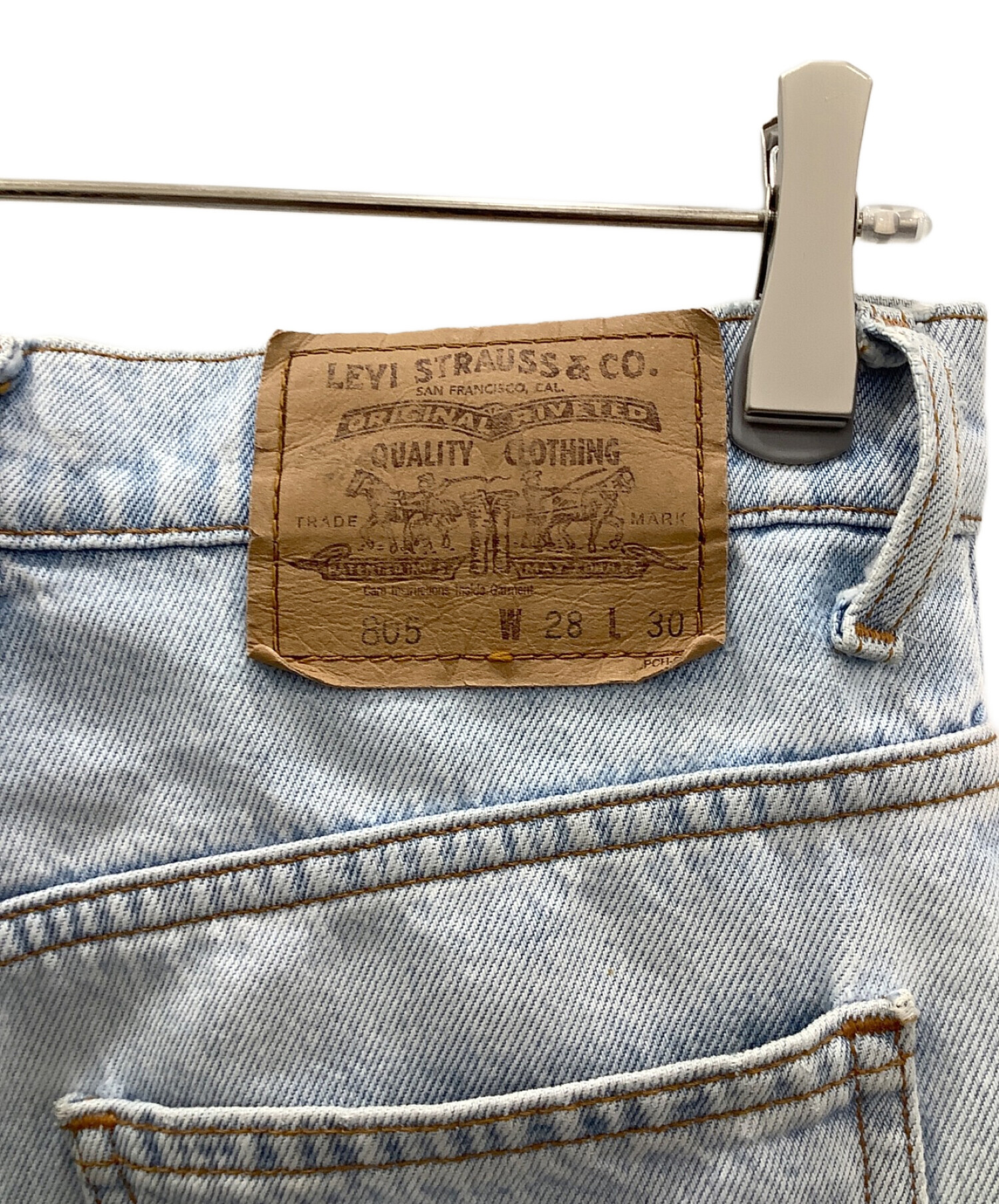 Levi's 1980's 501 デニムパンツ W28L30 中古・古着通販】LEVI'S (リーバイス) デニムパンツ インディゴ サイズ