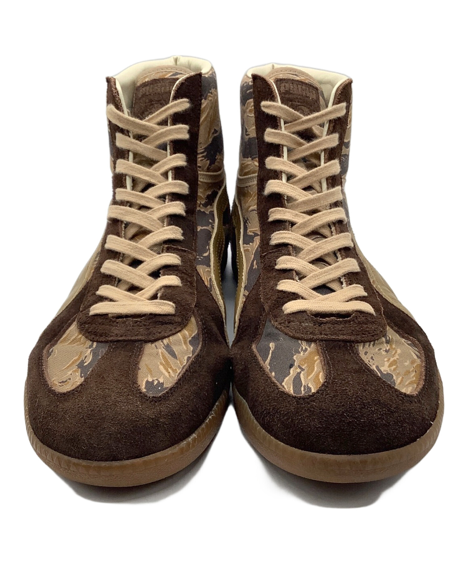 プーマ神　古代インカ文明 中古・古着通販】PUMA (プーマ) ミッドカットスニーカー ブラウン