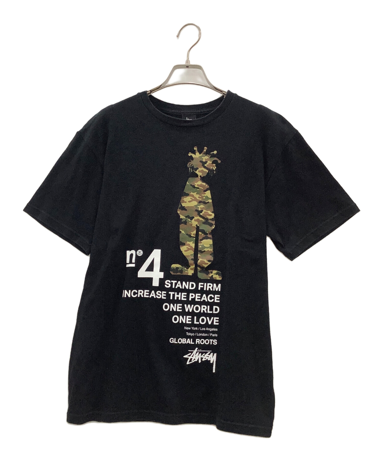 中古・古着通販】stussy (ステューシー) stussy シャドーマンプリントT 