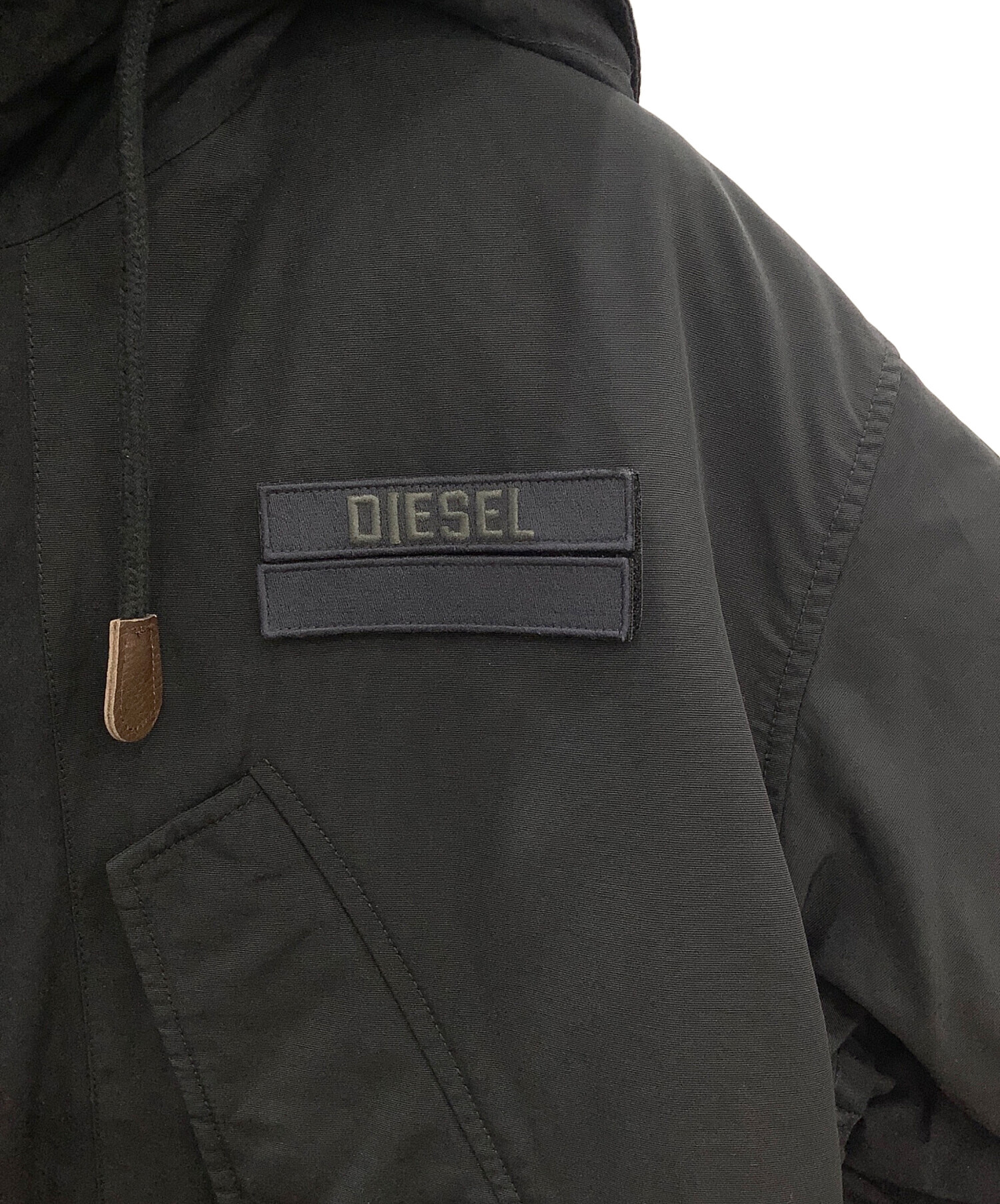 中古・古着通販】DIESEL (ディーゼル) W-MILES JACKET ブラック サイズ