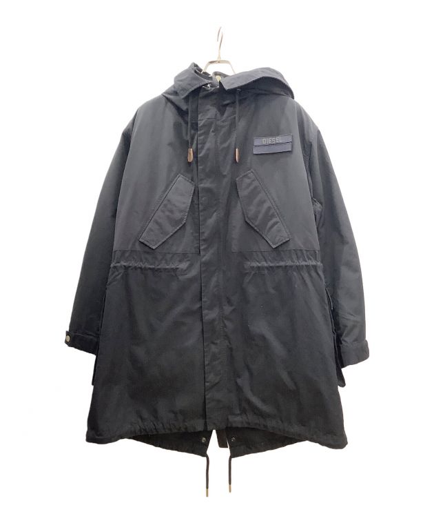 中古・古着通販】DIESEL (ディーゼル) W-MILES JACKET ブラック サイズ