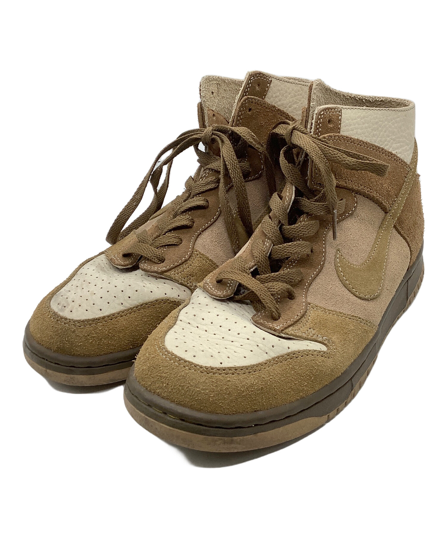 中古・古着通販】NIKE (ナイキ) ハイカットスニーカー NIKE ブラウン