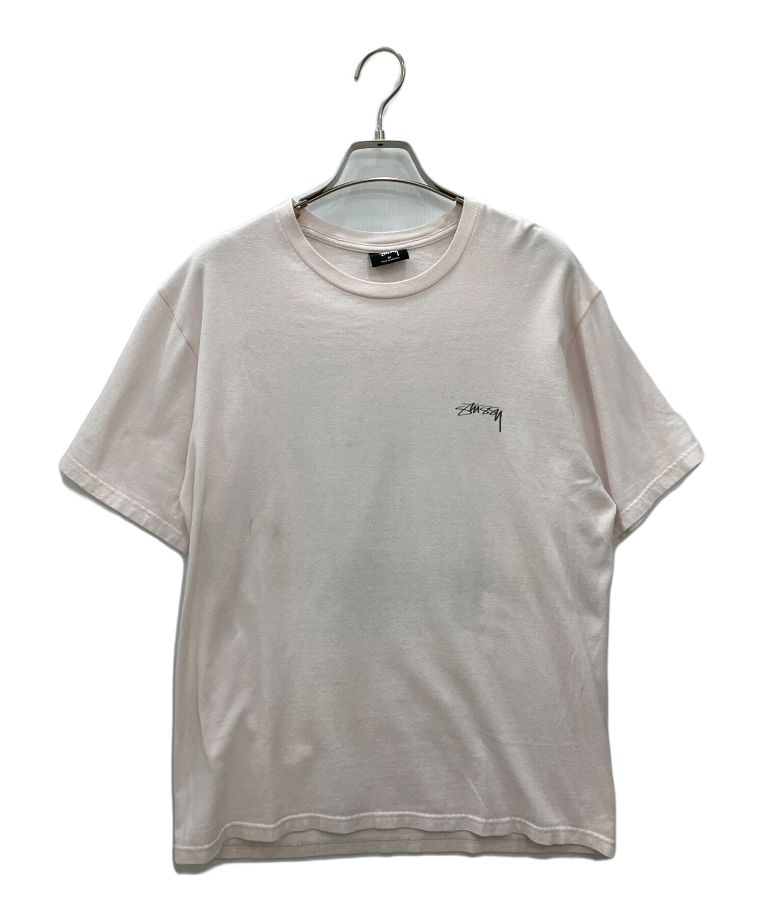 中古・古着通販】stussy (ステューシー) バックプリントTシャツ ピンク