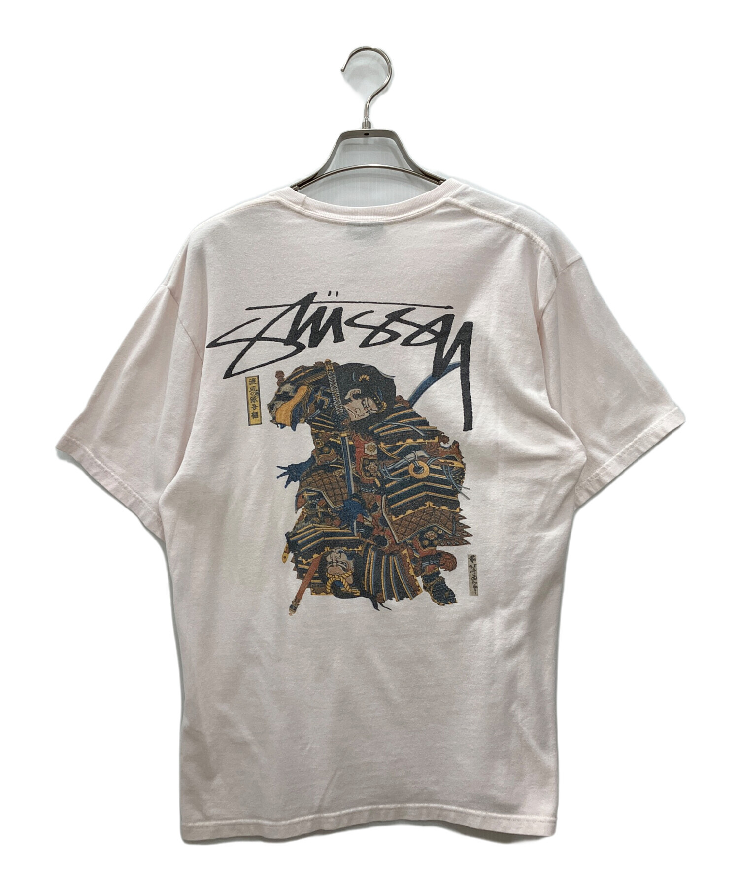中古・古着通販】stussy (ステューシー) バックプリントTシャツ ピンク