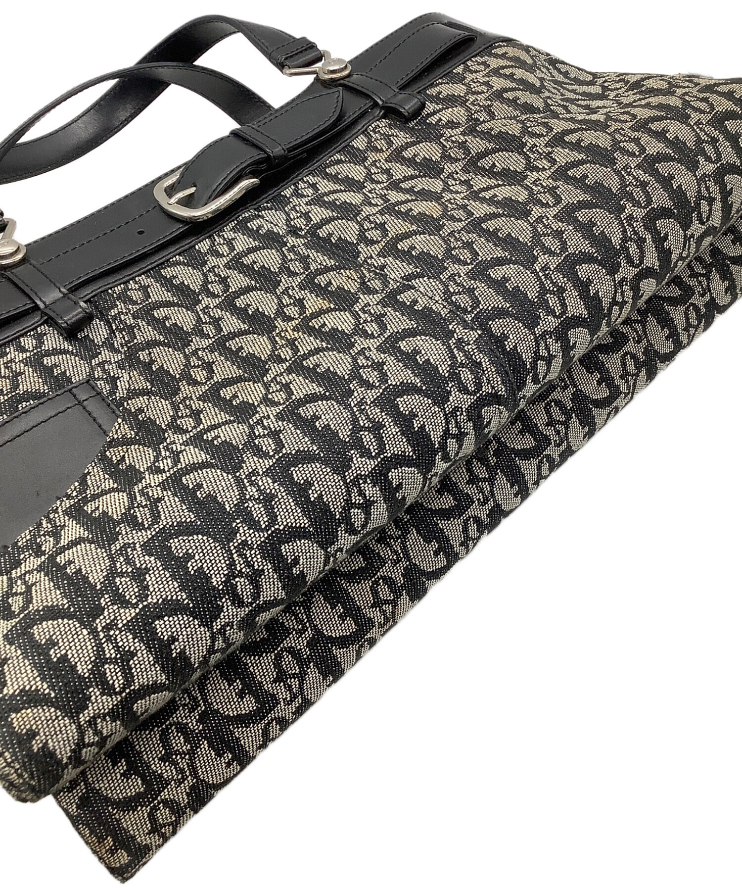 Dior ブラック ハンドバッグ 中古・古着通販】Christian Dior (クリスチャン ディオール