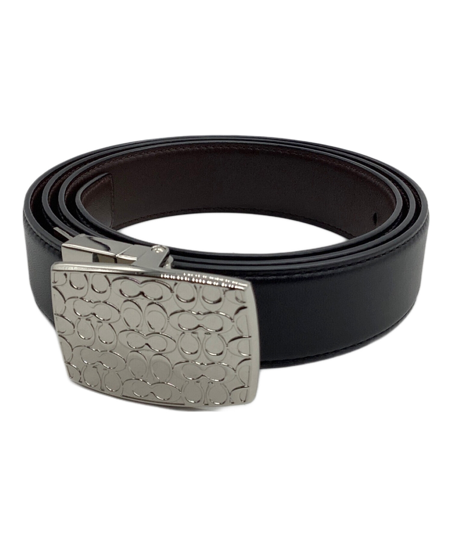 COACHシグネチャーリバーシブルベルト Amazon | COACH 【コーチ メンズ