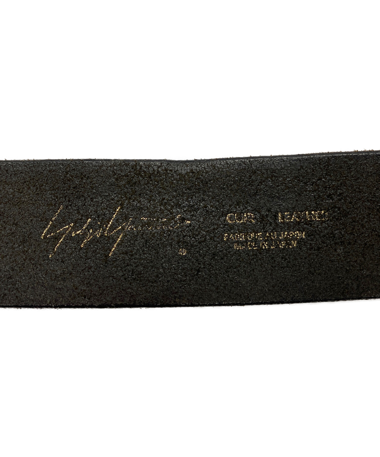 中古・古着通販】YOHJI YAMAMOTO (ヨウジヤマモト) レザーベルト
