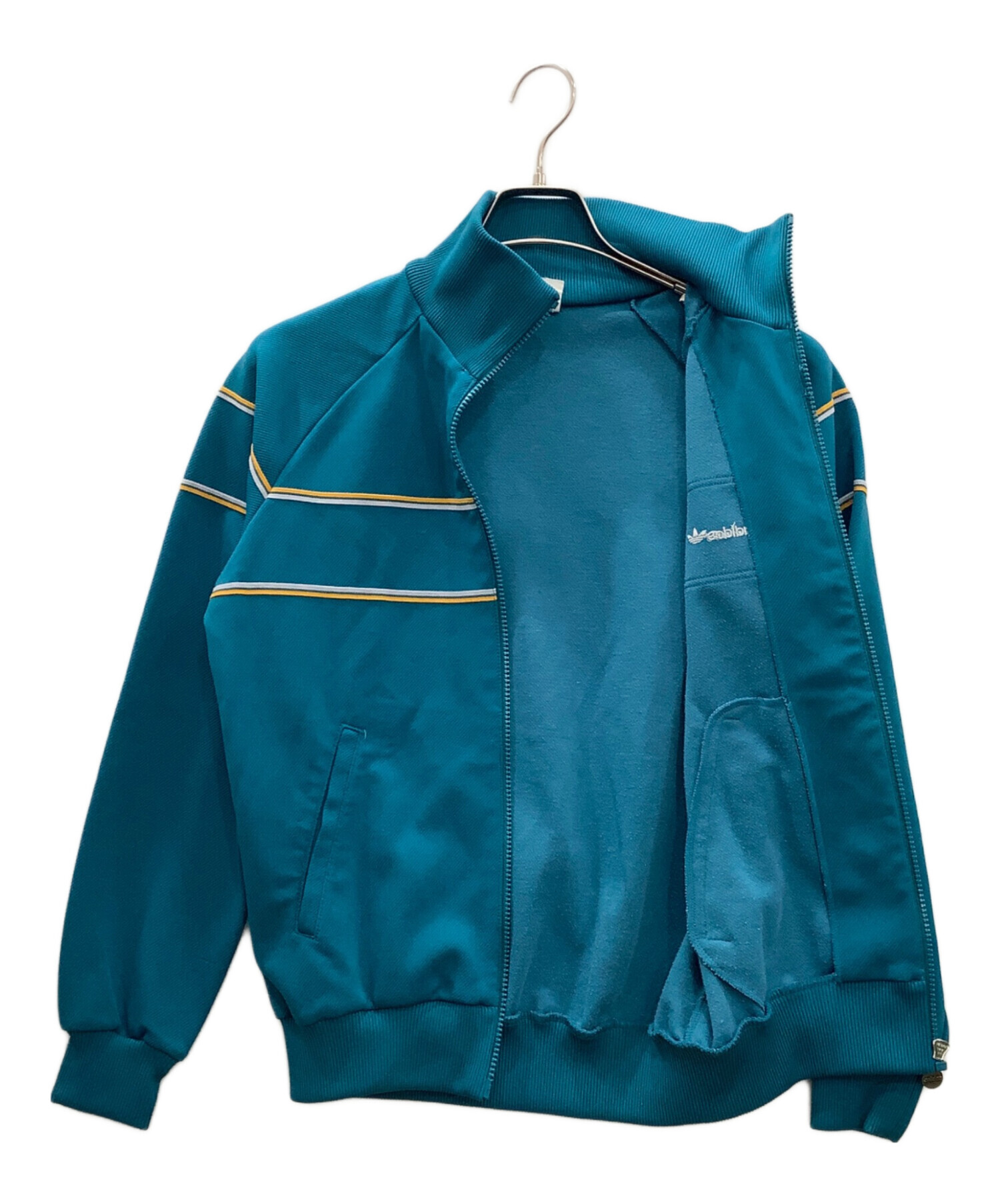 アディダス adidasATP トラックジャケット ターコイズ 中古・古着通販】adidas (アディダス) トラックジャケット ターコイズ