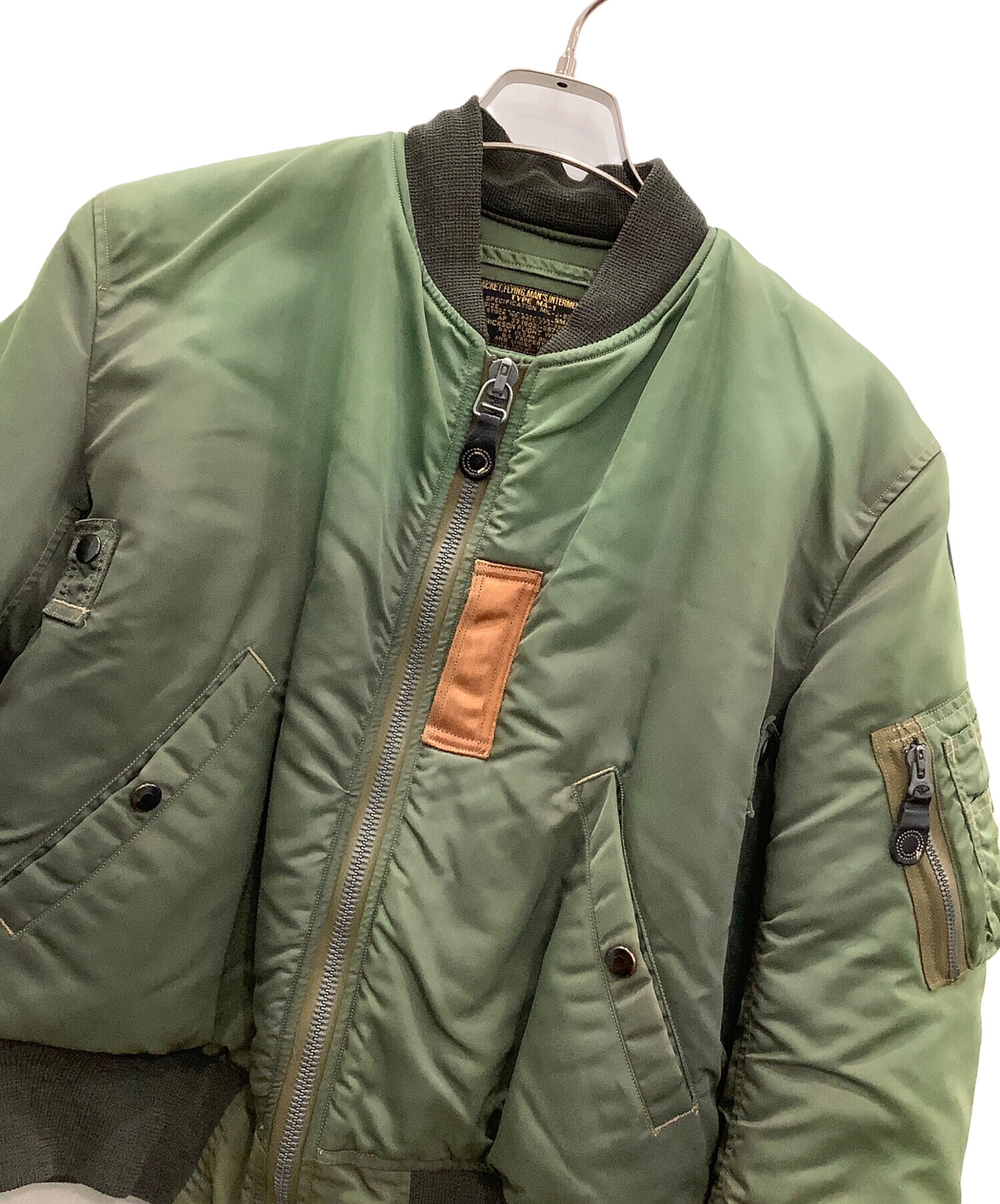 BUZZ RICKSON'S　MA-1　サイズМ　カーキ 中古・古着通販】BUZZ RICKSON'S (バズリクソンズ) Buzz