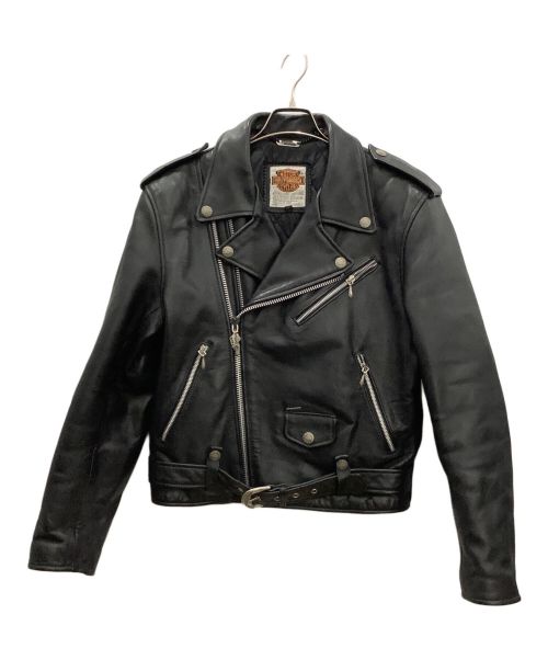 極美品Harley Davidson ブラック ダブルライダース Mサイズ40位 極美品Harley Davidson ブラック ダブルライダース Mサイズ40位 - メルカリ