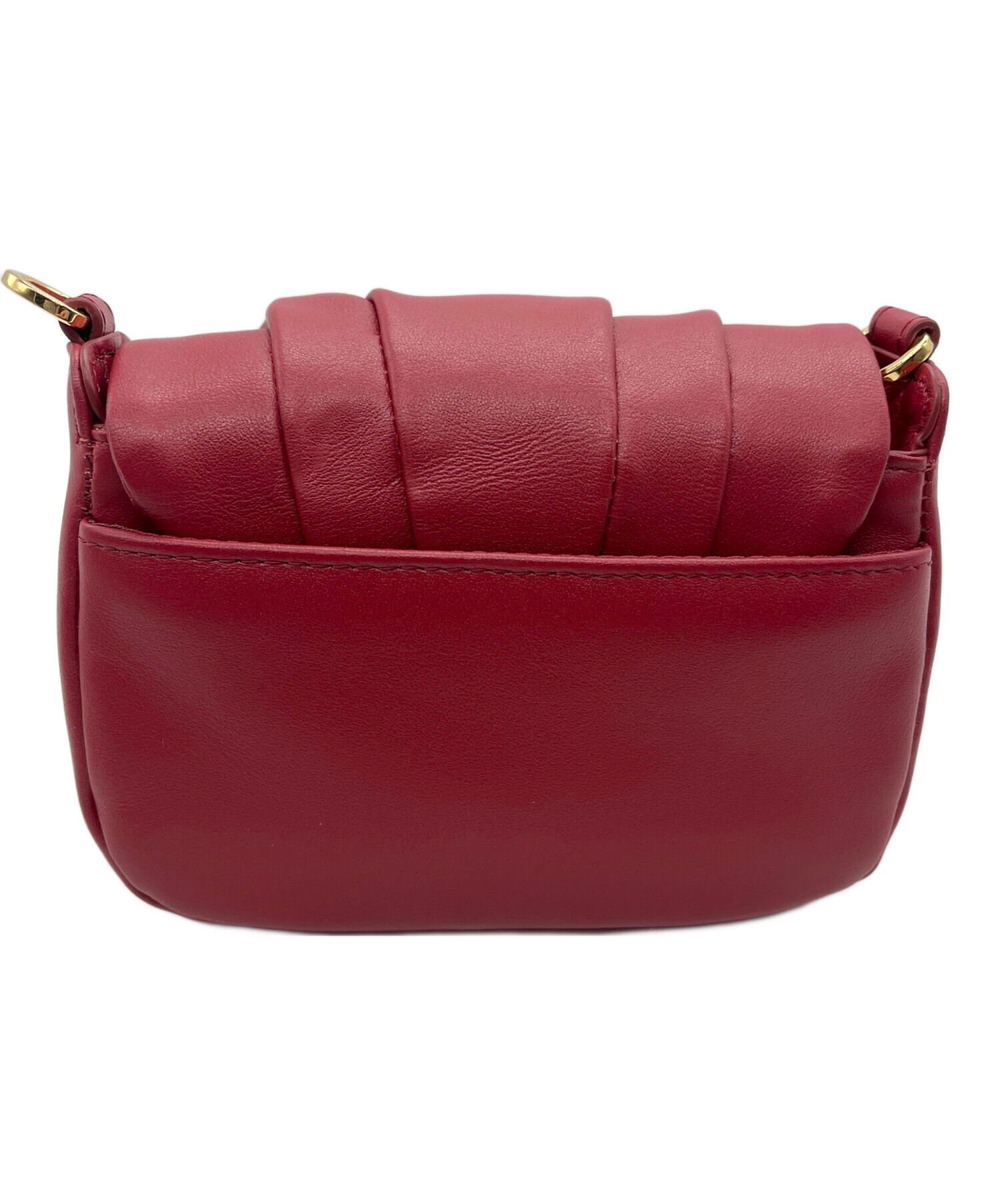 【送料無料】未使用 Samantha Thavasa サマンサタバサ　バンドバッグ　ショルダー付　本革　ネイビー 未使用✨Samantha Thavasa✨ ハンドバッグ ショルダーバッグ 中古