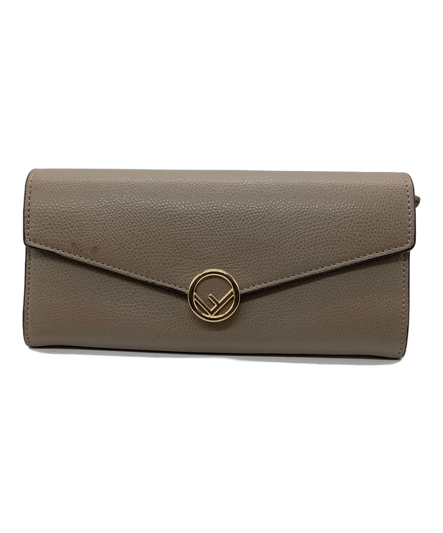 中古・古着通販】FENDI (フェンディ) FENDI 長財布 グレー｜ブランド 
