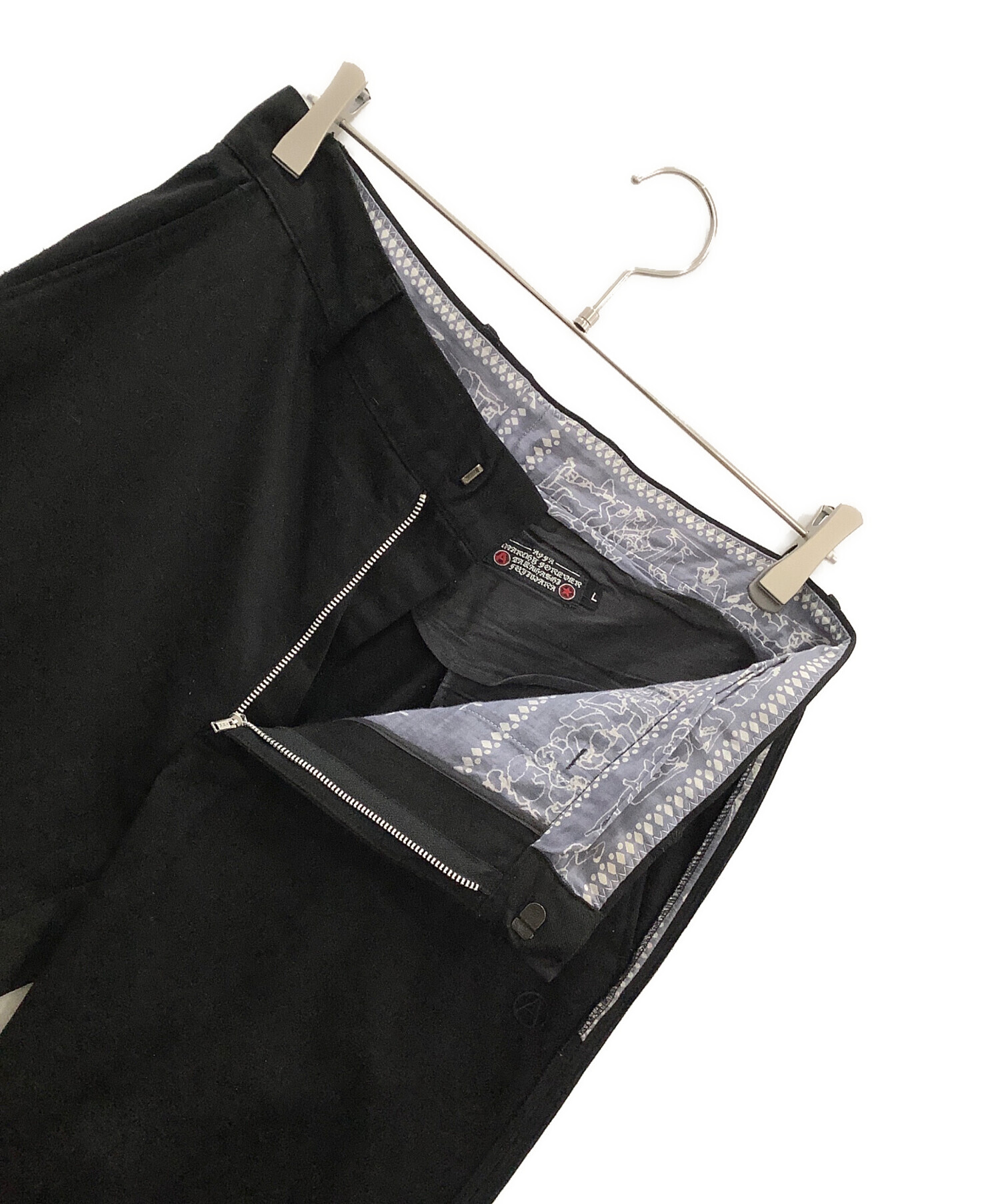 中古・古着通販】UNDERCOVER (アンダーカバー) チノパン ブラック