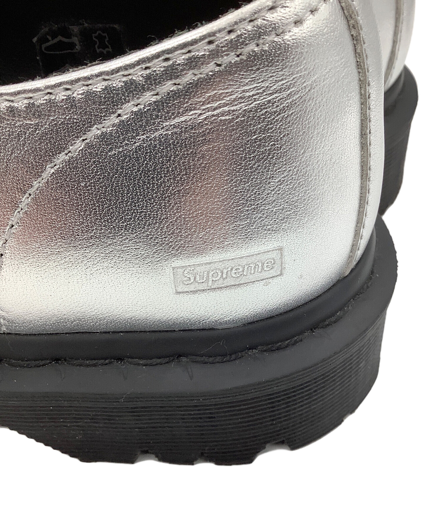 新品未使用 Supreme Dr. Martens シルバーシューズ 中古・古着通販】Dr.Martens (ドクターマーチン) SUPREME