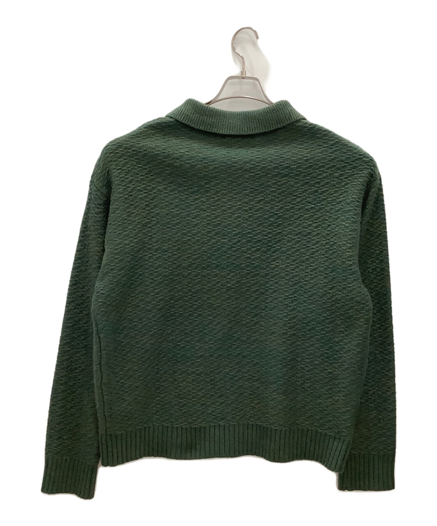 soerte ハーフジップニット グリーン soerte グリーン 中古・古着通販 