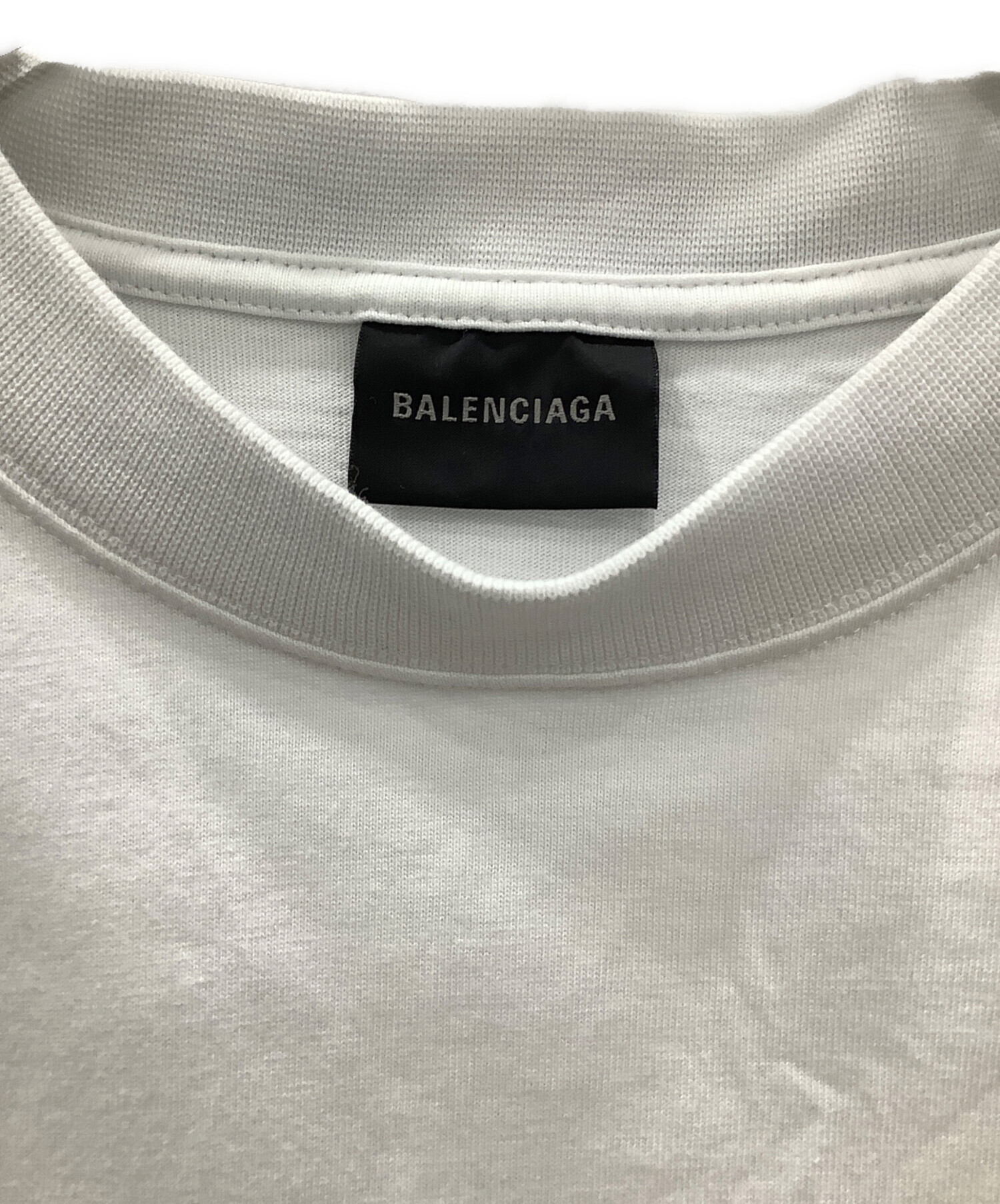 中古・古着通販】BALENCIAGA (バレンシアガ) 半袖カットソー ホワイト