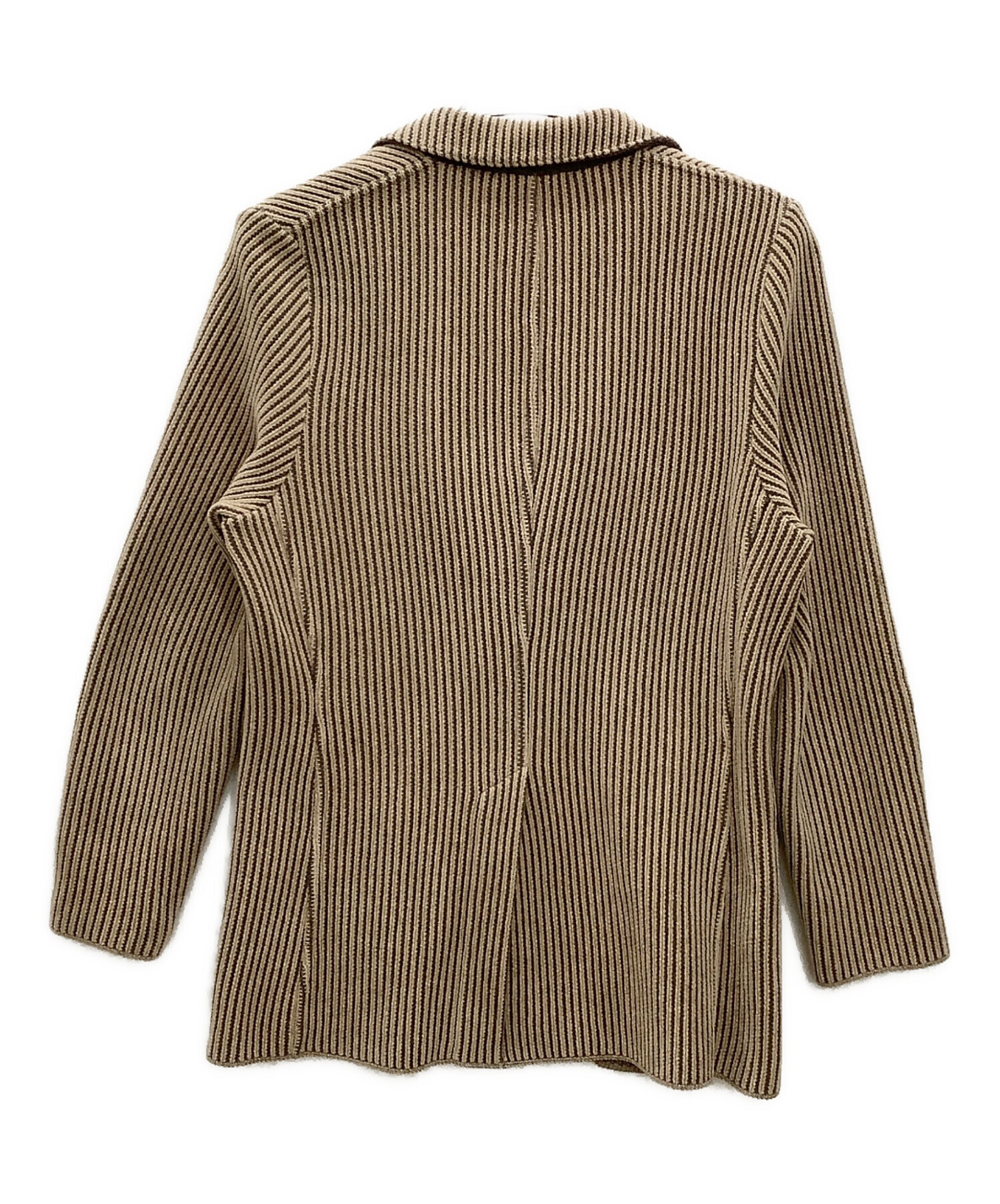 中古・古着通販】LARDINI (ラルディーニ) シングル2Bニットテーラード
