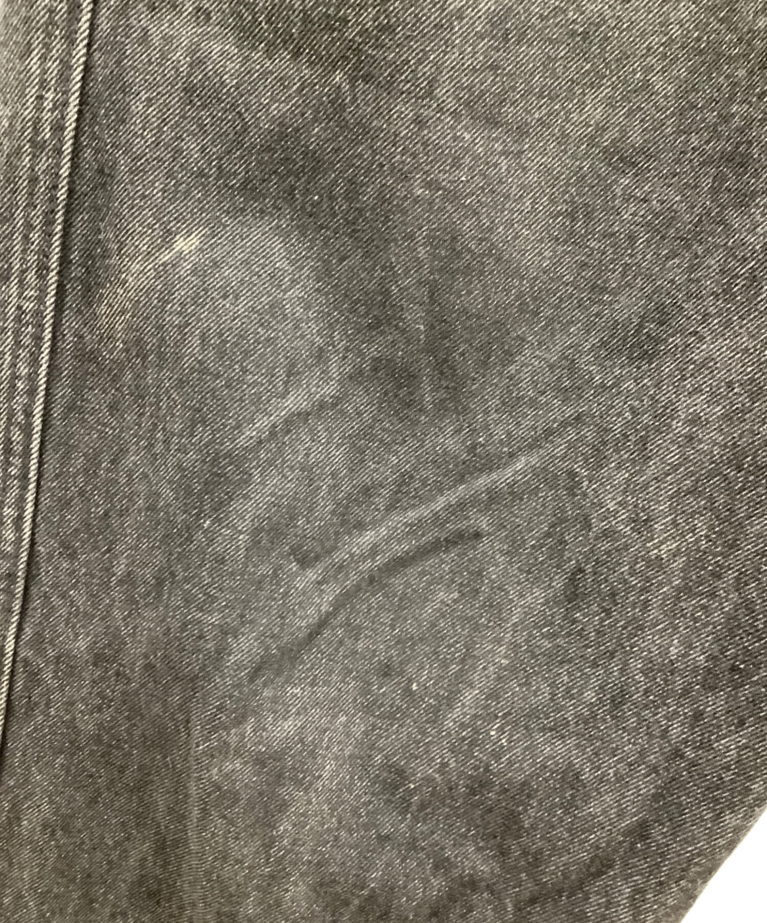 中古・古着通販】Dime (ダイム) ワイドフィットデニムパンツ ブラック 