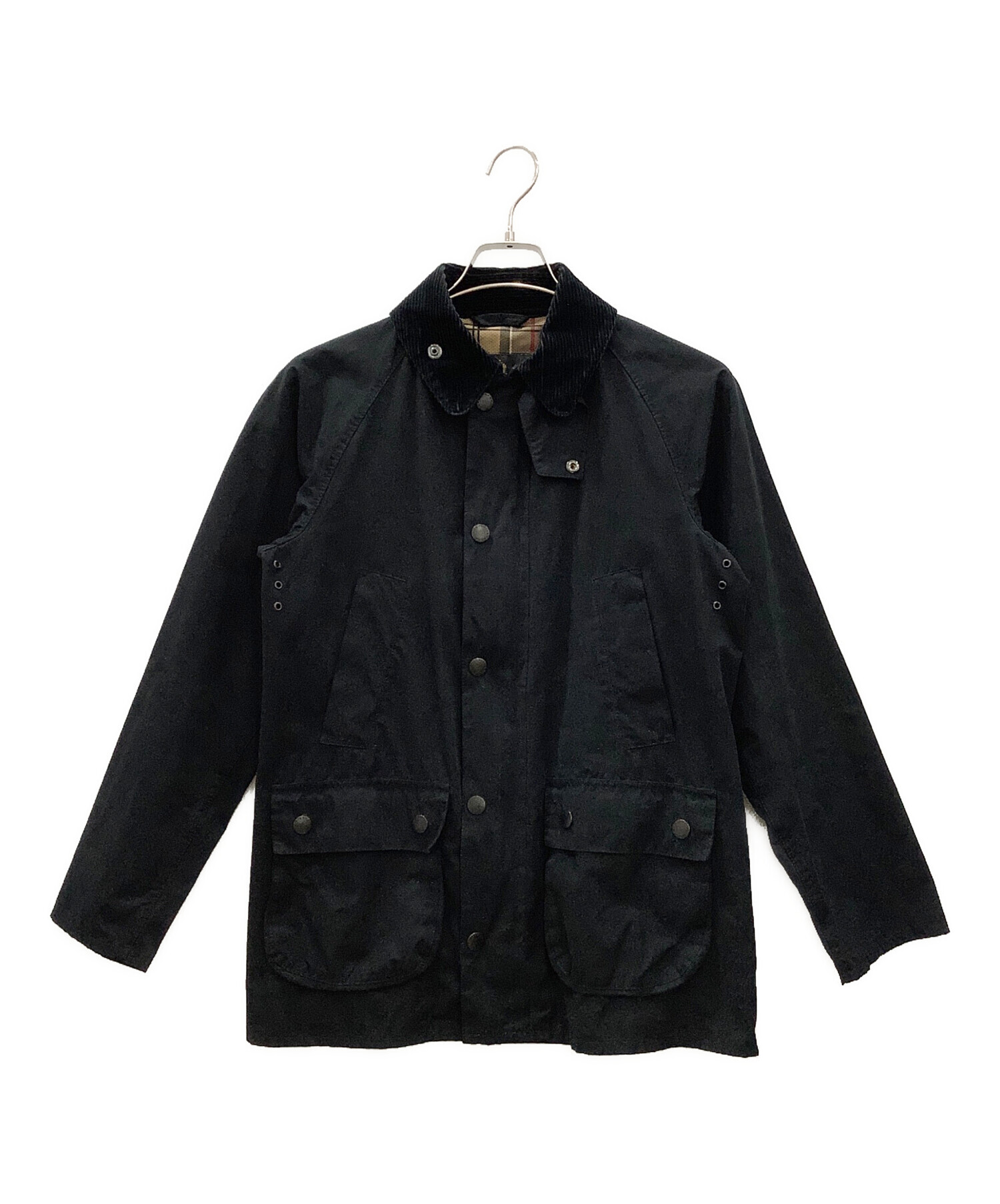 Barbour ブラック ジャケット 34サイズ Barbour バブア トランスポートワックスジャケット ｜ メンズ 34-42