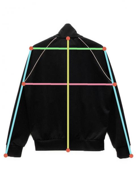 中古・古着通販】DAIRIKU (ダイリク) トラックジャケット ブラック