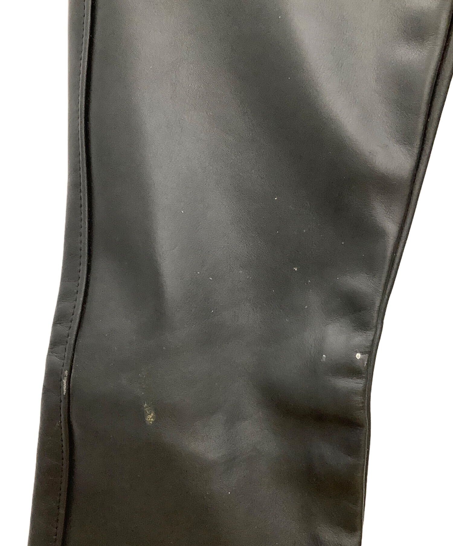 中古・古着通販】Schott (ショット) レザーパンツ Schott ブラック