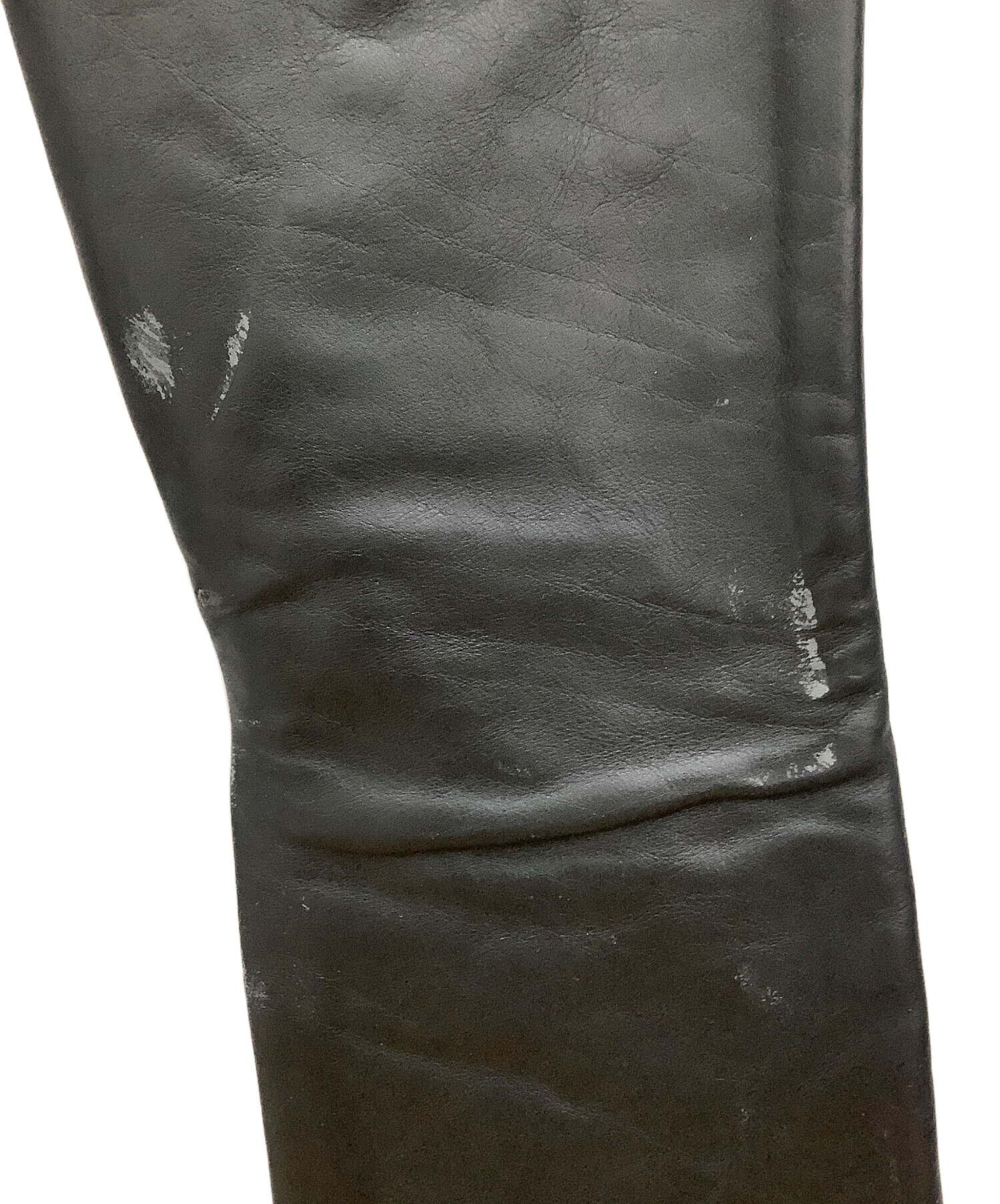 中古・古着通販】Schott (ショット) レザーパンツ Schott ブラック