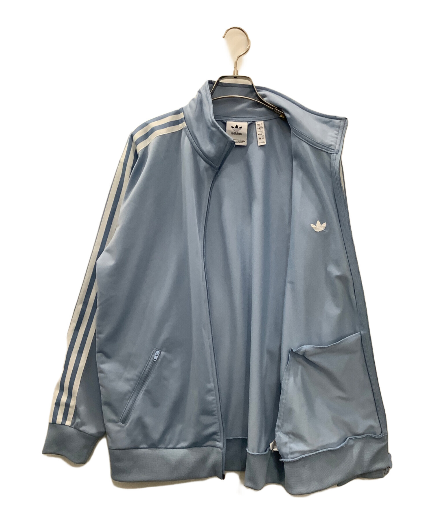 <タグ無し・新品未使用> WAFFLE TRACK ジャケット　XS 中古・古着通販】adidas (アディダス) トラックジャケット ブルー