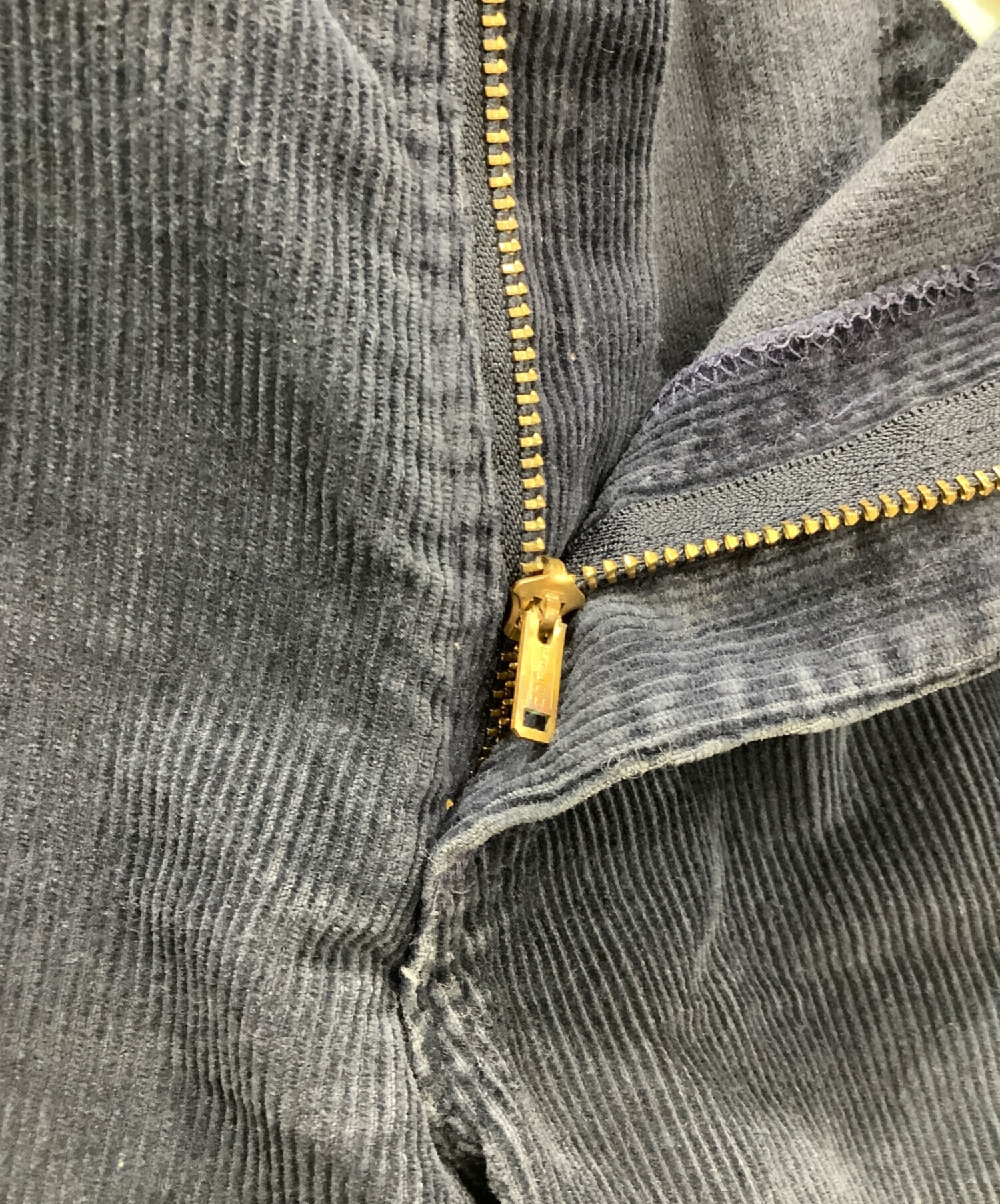 【80sビンテージ】RUSTLER コーデュロイパンツ チャコールグレー 80s USA製 RUSTLER コーデュロイパンツ W34 ダークブラウン ラスラー