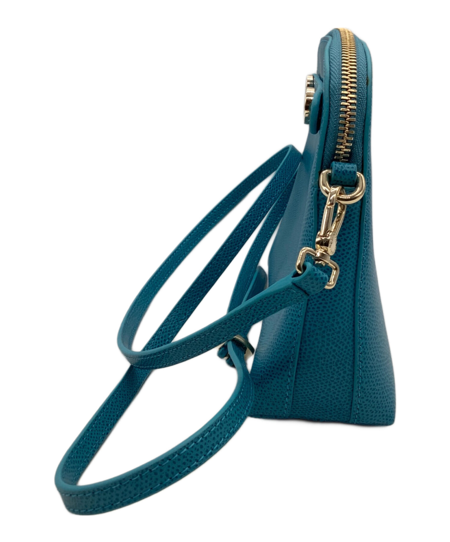 FURLA フルラ ショルダーバッグ - 緑系 【古着】【中古】 中古・古着通販】FURLA (フルラ) ショルダーバッグ グリーン｜ブランド