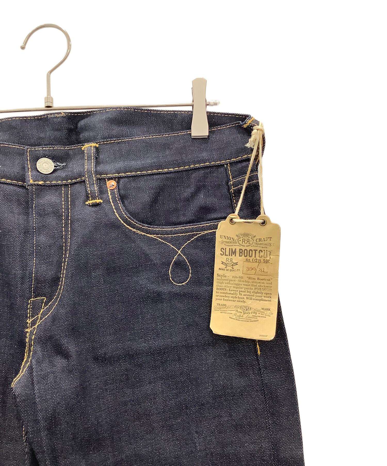 中古・古着通販】RRL (ダブルアールエル) デニムパンツRRLタグ付 
